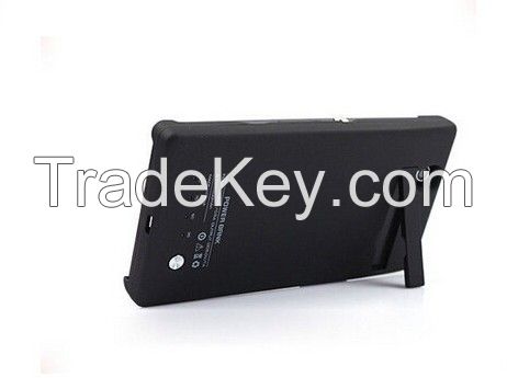 4200mah External Battery Charger Power Bank Case with Flip