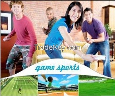 Sports Body motion tv video games console player with 2 wireless co