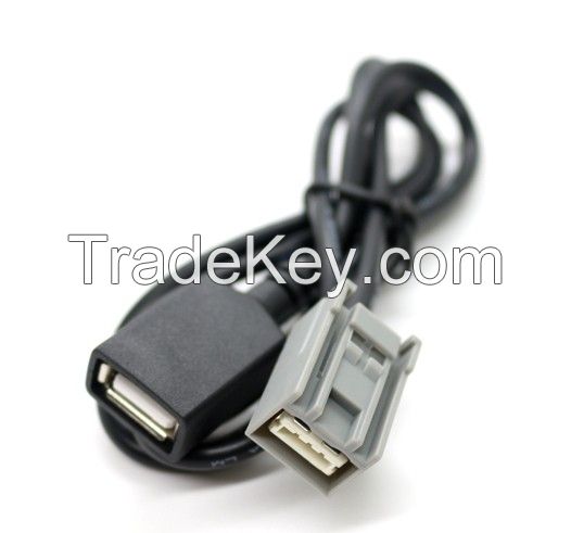 Female USB Cable Plug Adapter