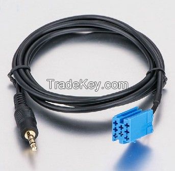 3.5MM 8Pin Aux Cable Adapter