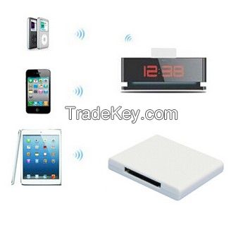 A2DP Bluetooth Music Audio Receiver Adapter 30-Pin Dock Speaker