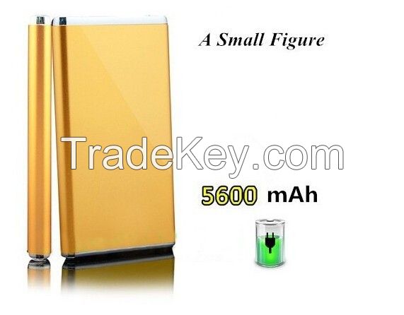 Portable 5600mAh Power Bank External Battery Power Charger case