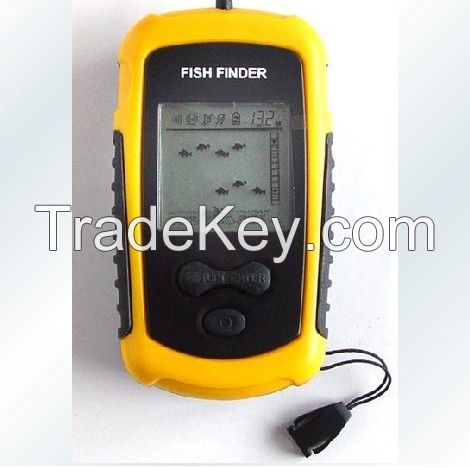 100M Portable LCD Display Sonar Sensor Fish Finder