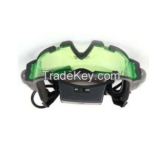 Portable Anti-Slip Binocular Night Vision Goggle With Flip-Out Lights