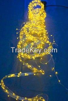 Decoration Light 350LED Snowflake String Fairy Light