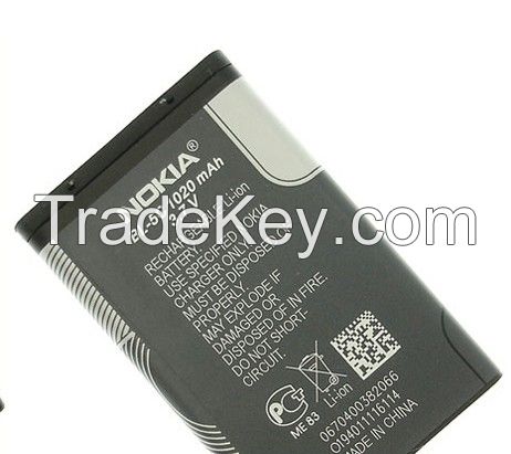 BL-5C battery for nokia 1100 1101 1108 1112 1116 1200 1208 6108 6130 6