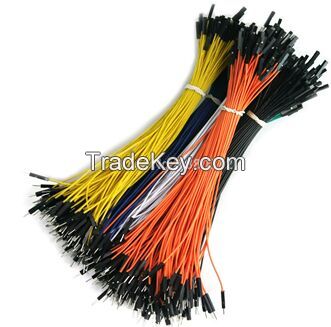 New 1p to 1p 20cm random color male to female jumper wire cable for Ar