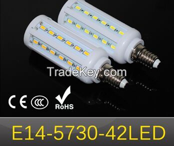 12W E14 AC 220V 240V LED Corn Bulb High Power lamps 5730 SMD