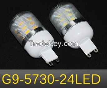 LED lamps G9 7W 5730 24leds Diamond Surface Spotligt Corn LED Bulbs