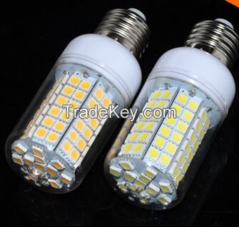 96LEDs E27 18W LED lamp AC 200V - 240V SMD 5050 Crystal Chandelier LED