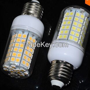 96LEDs E27 18W LED lamp AC 200V - 240V SMD 5050 Crystal Chandelier LED