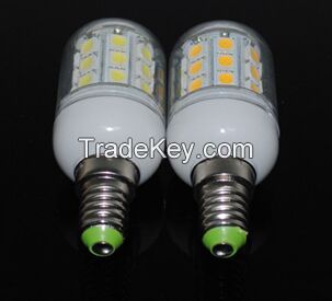 LED lamps E14 5050 220V 5W 5050SMD LED Bulbs 27 LEDs Spot light