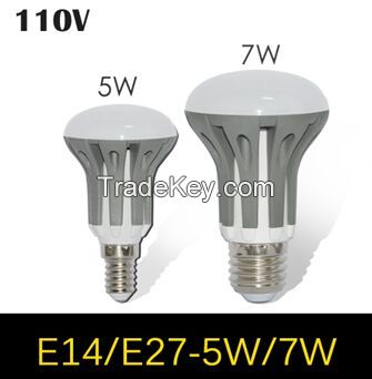 E14 E27 5W 7W LED Umbrella bulb AC 100V 110V 130V LED lamp