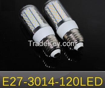 12W E27 120 LED Corn Bulb AC 85V 110V 220V 265V Ultra Bright LED Wall
