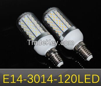 12W E14 3014 SMD 120 LEDs Spotlight AC85V 110V 220V 265V LED Corn Bulb