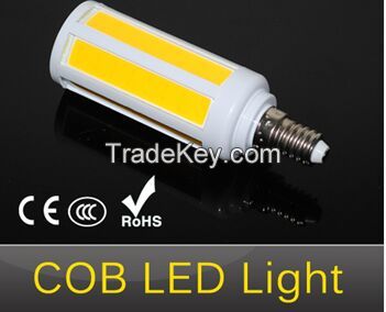 COB LED lamps E14 7W Ultra bright Corn bulb light COBSMD AC 220V