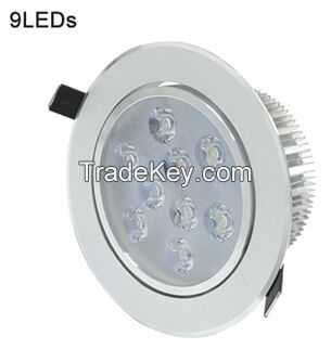 luminum Body 9W 15W 21W 27W 36W 45W LED Downlight Ceiling lamp