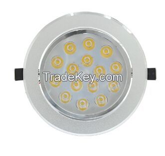 Super Bright 45W LED Ceiling lamp Recessed Aluminum Body Downlight