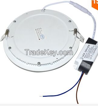 LED Panel light 3W 7W 12W 18W Recessed Downlight 110V 220V