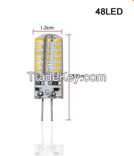 3W 4W 5W 6W 9W G4 SMD 3014 LED Crystal lamp light DC 12V / AC 220V