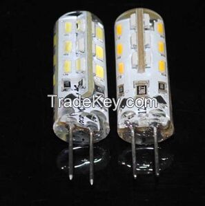 LED lamps 3W G4 3014 SMD 24LEDs Droplight Silicone LED Bulb DC 12V