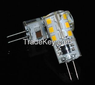 225LM G4 24Leds SMD 2835 AC220V 1.5W Corn Silicone LED Bulb lamp