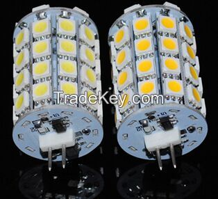 SMD 5050 49 LEDs LED lamp DC12V 5W 550Lumen G4 5050 Car bulbs Chandeli