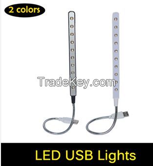 Ultra Bright Mini 10 LED USB Light for Notebook PC Laptop