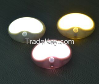 Novelty Egg Shaped PIR Auto Infrared Sensor Motion Detector LED lamp