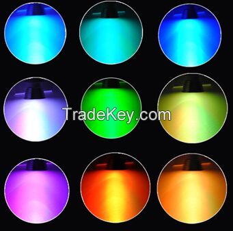 RGB LED lamps 16 Color Change bulb E27 4W Spotlight