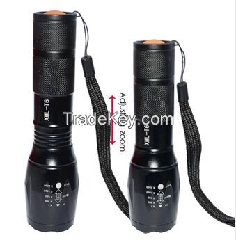 Ultra Power LED Flashlight XM-L T6 2000LM Zoomable Torch light 50