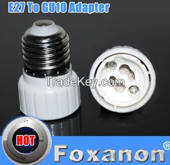 E27 TO GU10 lamp holder adapter converter White Bulb Base Converter