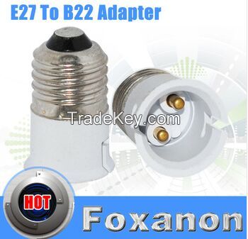 E27 TO B22 adapter High quality material fireproof material socket ada