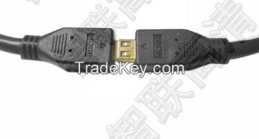 micro HDMI male to female extension cable, HDMI DM TO DF MOTO