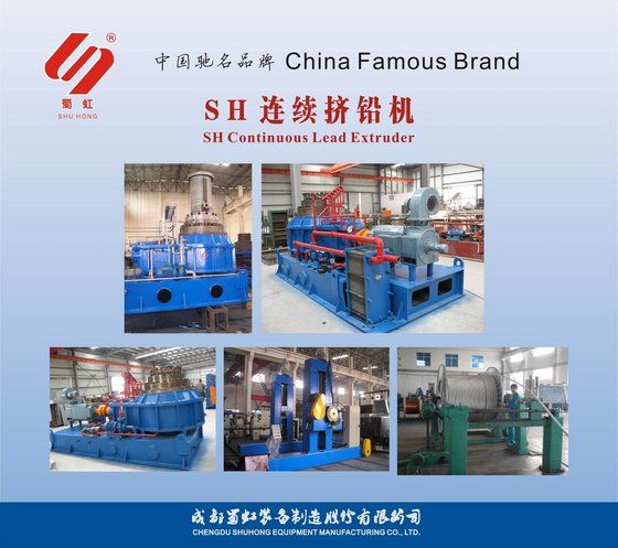 SH100/5 Continuous Lead Sheathing Extruder