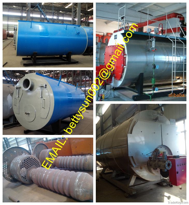 oil (gas) fired steam boiler