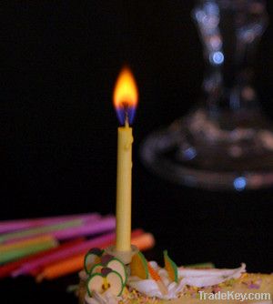 color flame birthday candles for party