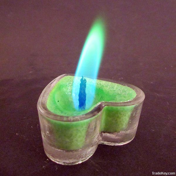 color flame tealight candles