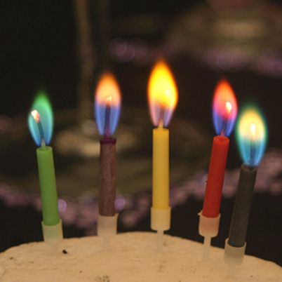 BOAI color flame tealight votive candles