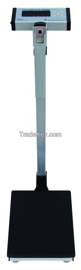 HCS-200B-RT Electronic weighing scales with height measuring rod