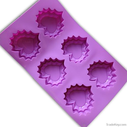 Food grade bakeware silicone cake mould