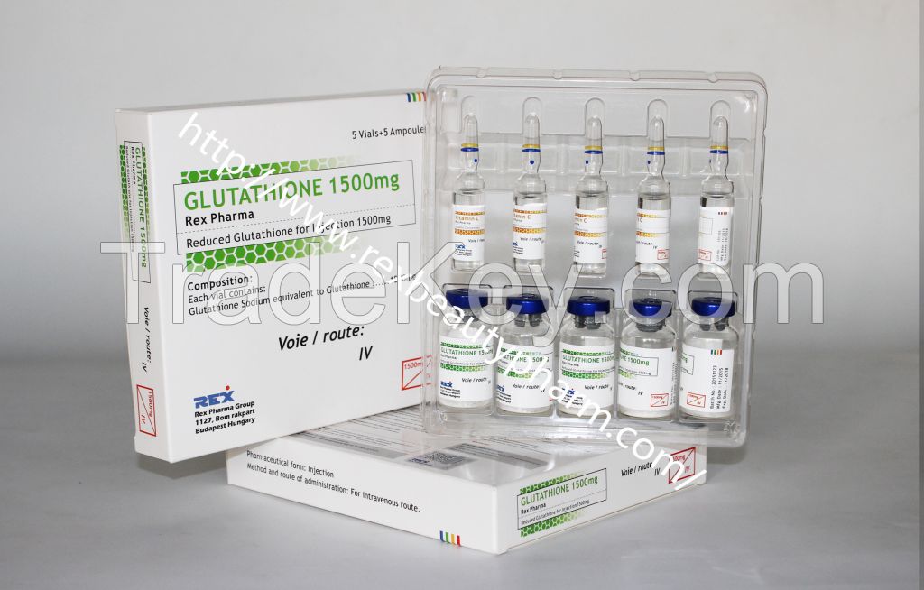 Glutathione injectable for skin whitening 