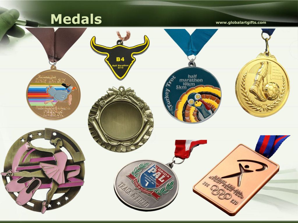 Die Cast Souvenirs Sport Medals