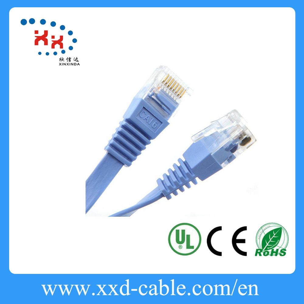 4 Pairs 24AWG UTP Cat6 Patch Cable