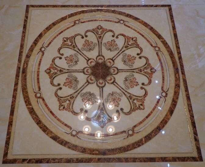 luxury decorative crystle floor tile foshan