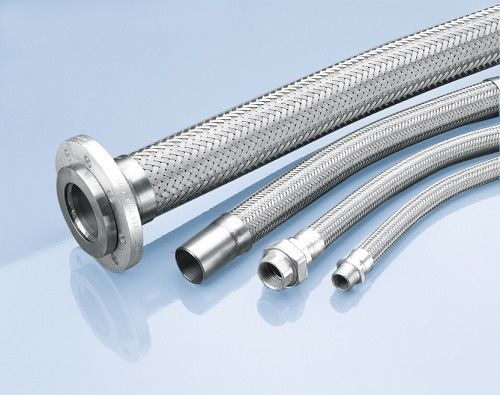 engine exhaust stainless flexible hoses / tubes