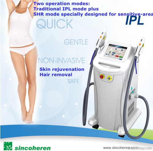 Popular IPL Skin rejuvenation/ Hair removal machine beauty machine