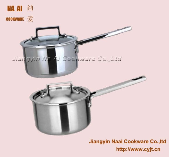 Sauce Pan with  Hollow Cast  Handle