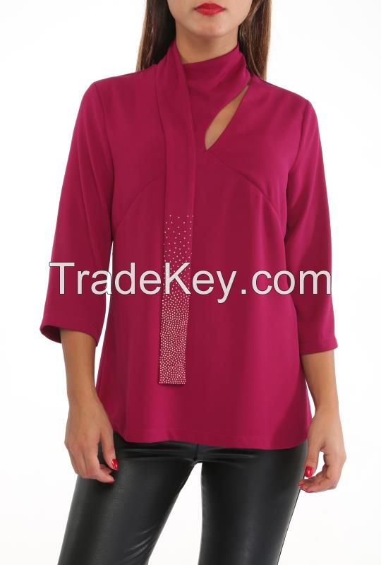 wholesale women tops and blouses made in Turkey