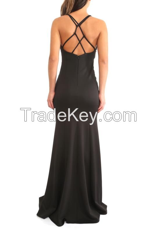 women wholesale long maxi strapless evening dresses